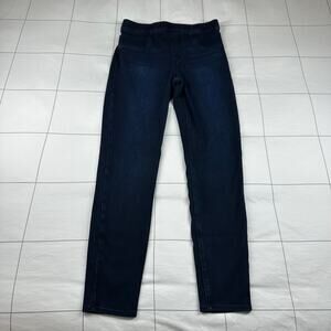 Spanx Leggings Womens Medium Blue Jeanish Ankle Twilight Rinse Jegging Shaping